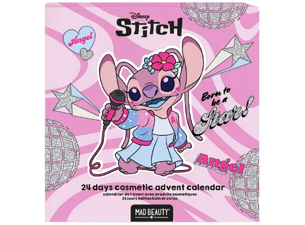Adventskalender Stitch Angel 24 luker 37x5x37cm 