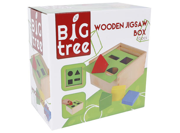Big Tree Puzzle klosseboks 18x18x10cm 