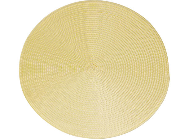 Bordbrikke PP vevd 38cm 4ass 