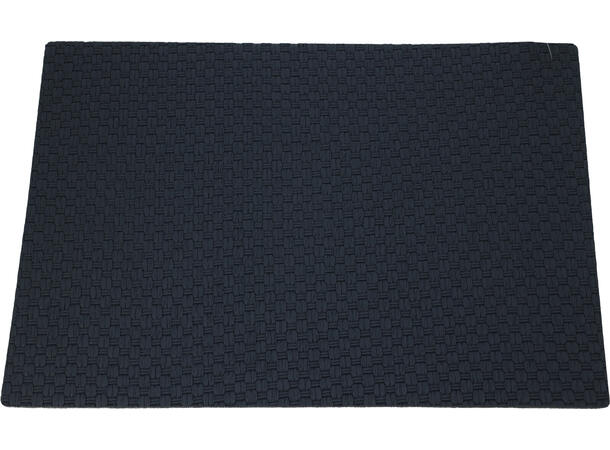 Bordbrikke PU filt bakside 43x30cm 4ass 