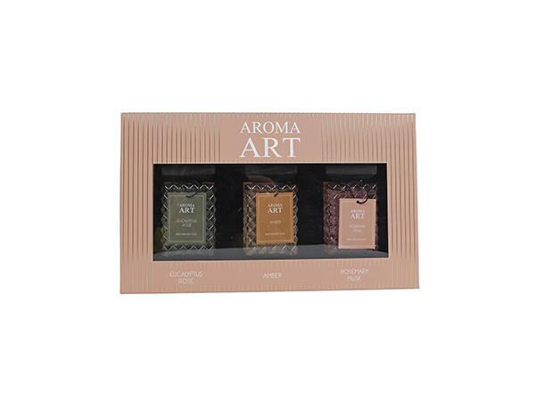 Duftolje gaveeske m/ 3x50ml harmoni 3ass Gaveeske: 23,5x4,6x14cm 
