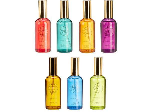 Duftspray romspray glass 14cm 100ml 4ass 