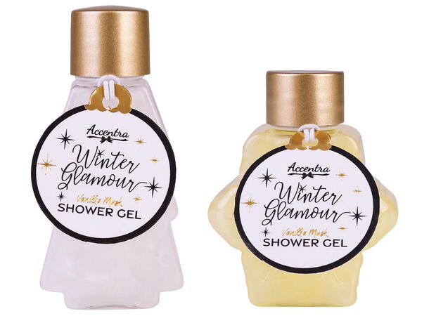 Dusjsåpe 30ml Juletre Snøfnugg Vanilje Display 20stk kurvdisplay 