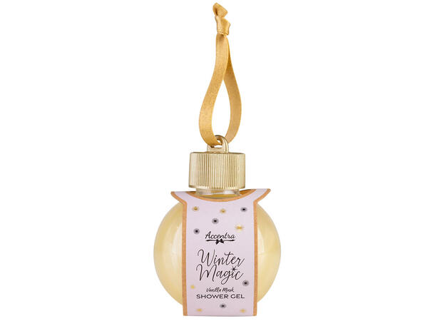 Dusjsåpe Winter Magic 60ml Vanilje Display 24stk i slede Vegansk u/SLES 