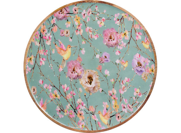 Fat blomstret mangotre dia 30cm 2ass 