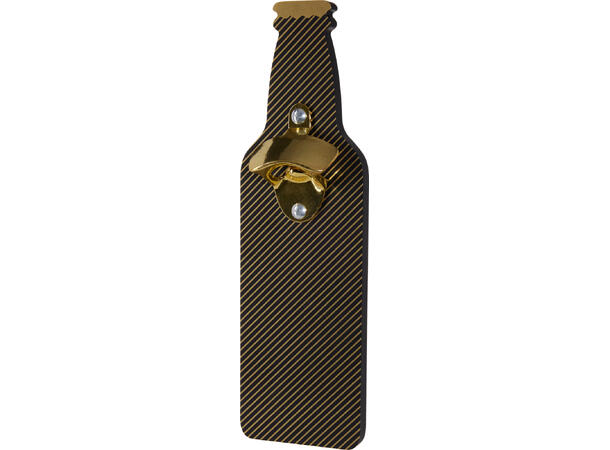 Flaskeåpner m/ølglass 9x4,5x29cm Ølglass:h:15cm, Forpakn.6stk 