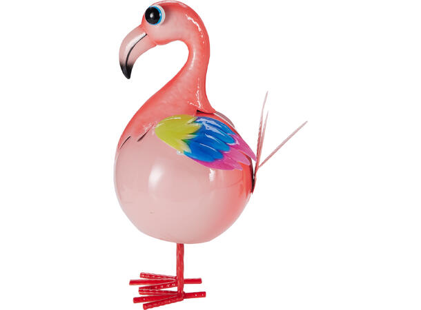 Fugl stående metall 23x18x38cm 4ass Forpkn.8stk 