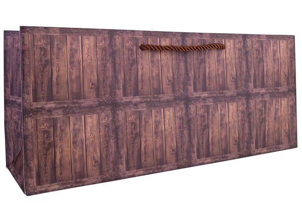 Gavepose til flaske 37x15,5x10 cm 4ass Forpk 12stk 