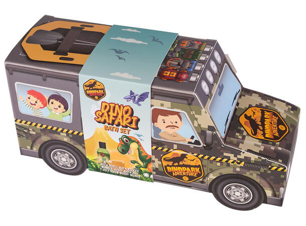Gavesett 3 deler Dinosaur SUV Epleduft Forpk 6stk 