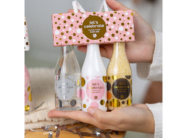 Gavesett 3 flasker dusjsåpe lotion salt Vegansk Uten mineralolje og parabener 