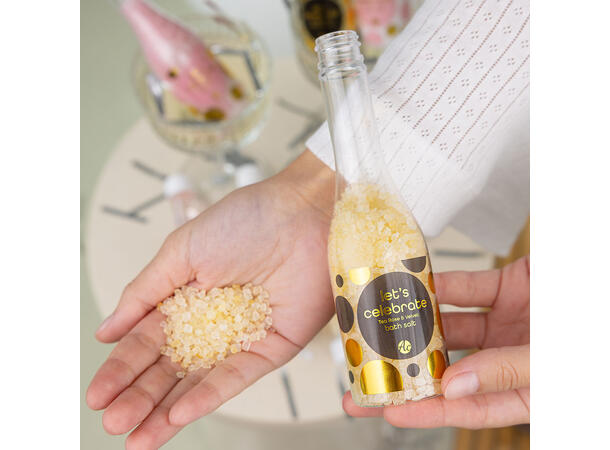 Gavesett 3 flasker dusjsåpe lotion salt Vegansk Uten mineralolje og parabener 