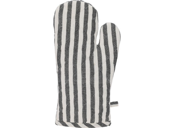 Grytevott bomull stripet 32x16cm 9ass Farger: sort, brun, sand 