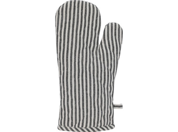 Grytevott bomull stripet 32x16cm 9ass Farger: sort, brun, sand 