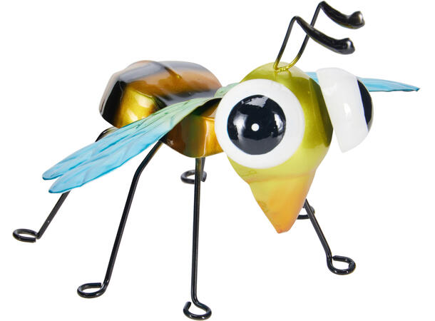 Hagedekor insekt metall 14x16cm 5ass Forpakn.25stk 