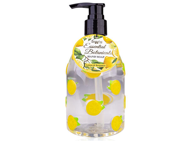 Håndsåpe pumpe 300ml Duft:Lemon/Bergamot Vegansk Uten parabener/SLES 