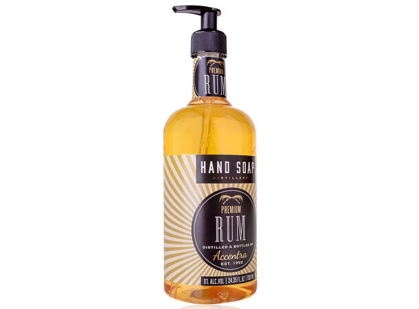 Håndsåpe pumpe Rom 720ml Duft: Rom Vegansk Uten parabener/SLES 