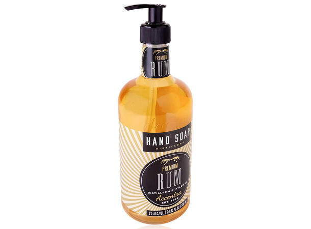 Håndsåpe pumpe Rom 720ml Duft: Rom Vegansk Uten parabener/SLES 