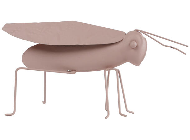 Insekt pastell metall 19x6x12cm 3ass 