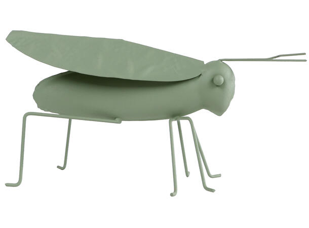 Insekt pastell metall 19x6x12cm 3ass 