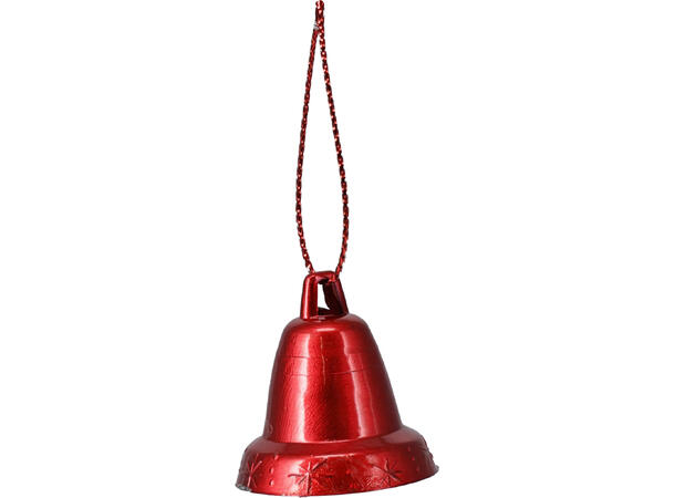 Juletrepynt gull/rød sett med 24 deler Kongler Trommer Stjerner 