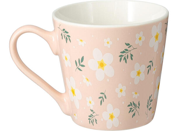 Krus blomsterdesign 7cm 200ml 4ass 