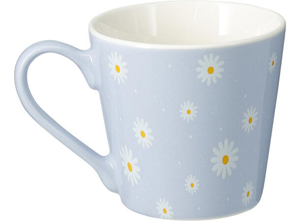 Krus blomsterdesign 7cm 200ml 4ass 