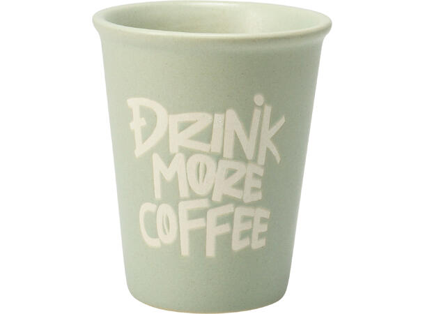 Krus keramikk 6x7cm 100ml 6ass Display 24stk 