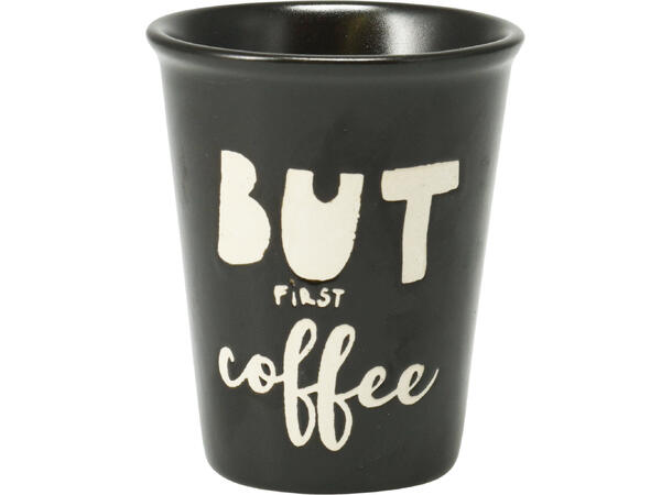 Krus keramikk 6x7cm 100ml 6ass Display 24stk 