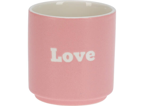 Krus porselen 7x7,5cm 180ml 6stk 