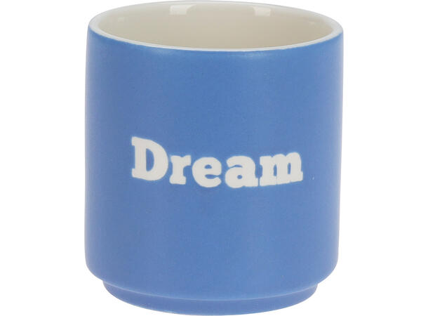 Krus porselen 7x7,5cm 180ml 6stk 