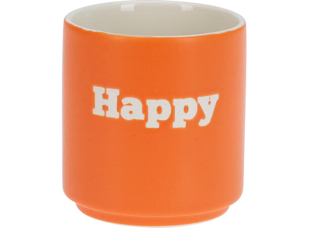 Krus porselen 7x7,5cm 180ml 6stk 