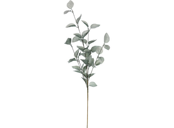 Kvist med blader 79cm 4ass Hvit/lilla/rosa/grønn 