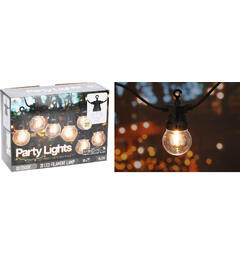 Lyslenke 20 LED 5x11cm varmhvit 10m