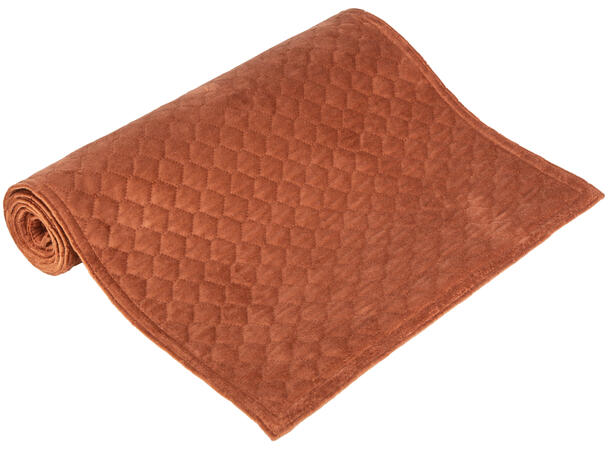 Løper bikube velur kanel 40x140cm 