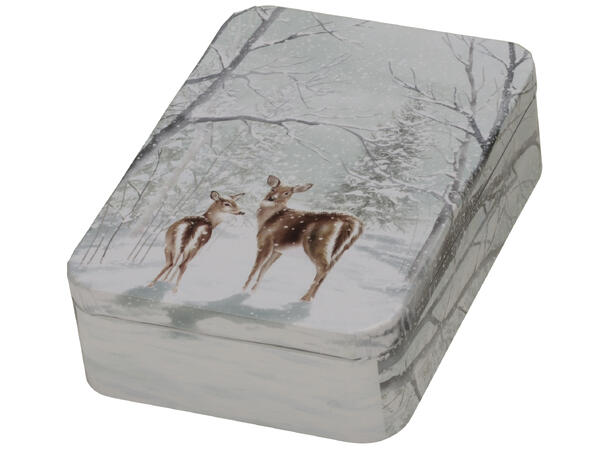 Metallboks Bambi 14x10x3cm Næringsmiddelsgodkjent 