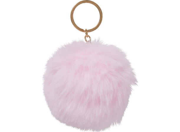 Nøkkelring fluffy/PS/metall ca10cm 12ass Display med 36 stk 