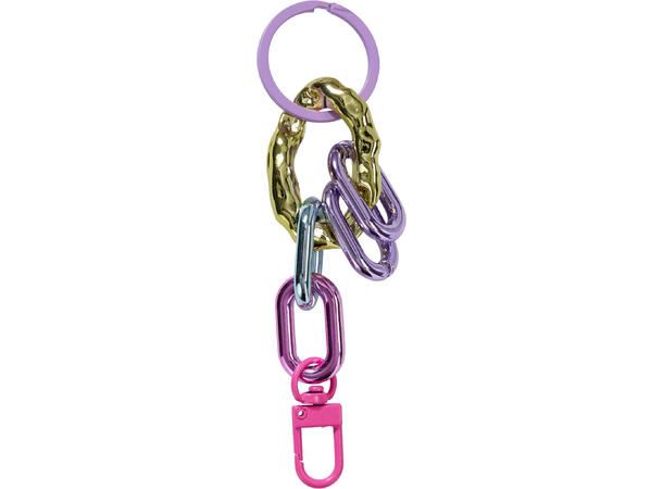 Nøkkelring fluffy/PS/metall ca10cm 12ass Display med 36 stk 