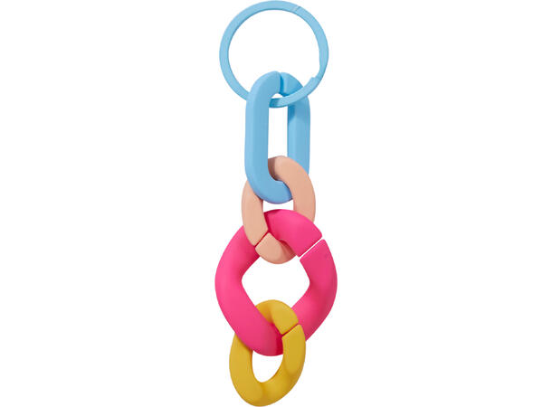 Nøkkelring fluffy/PS/metall ca10cm 12ass Display med 36 stk 