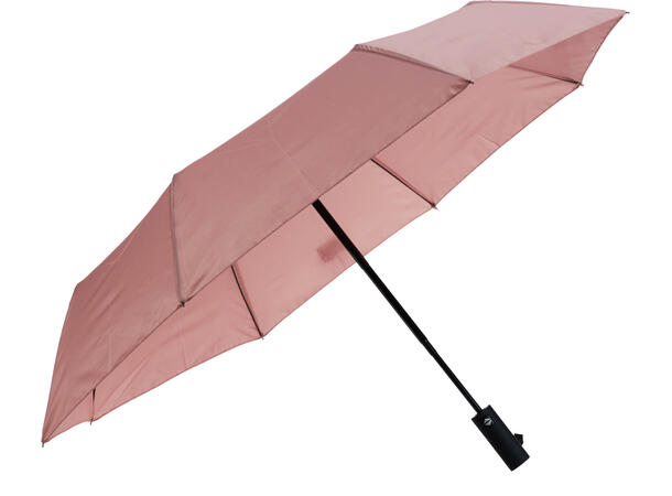 Paraply sammenleggbar lyse farger 3ass Beige, rosa, lys blå 