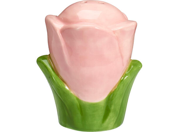 Salt og pepper tulipan rosa/gul 2 deler 