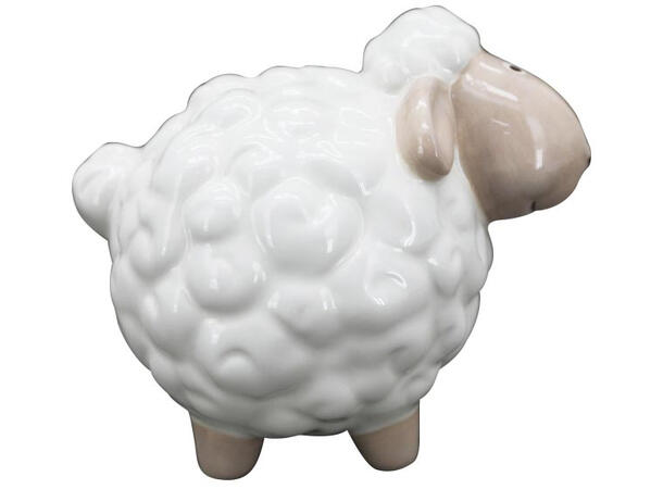 Sau porselen 13x9x12cm Forpakn. 8stk 