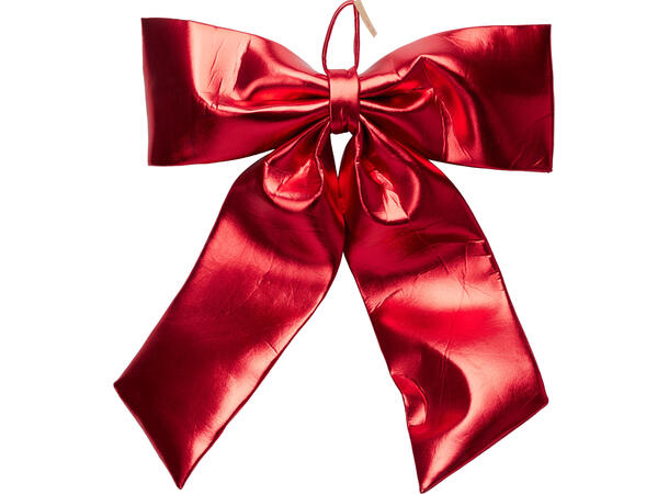 Sløyfe jumbo rød 68x80cm polyester 