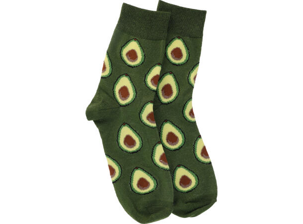 Sokk for damer polyester l:32cm 8ass Display med 48 par 