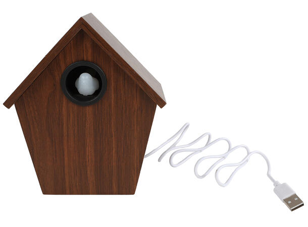 Vekkerklokke alarm og LED Koko 9x6x15cm 