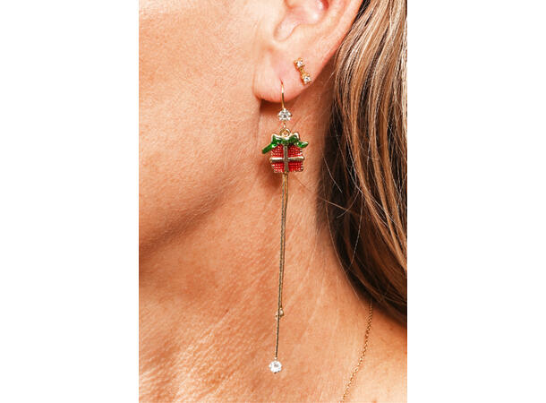 Ørering julegave henge par I Gaveeske Sink uten kadmium, nikkel, bly 