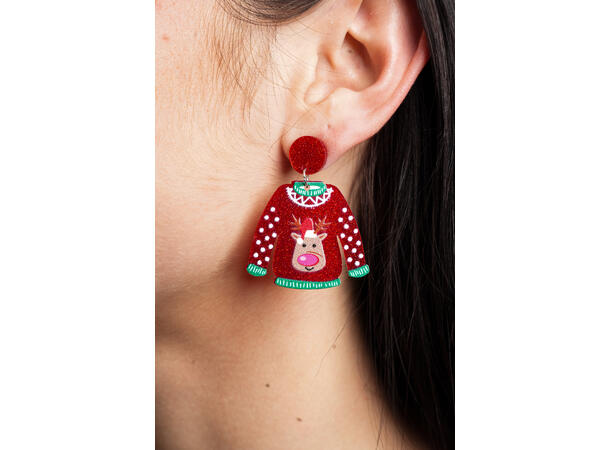 Ørering julegenser par i gaveeske Sink uten kadmium, nikkel, bly 