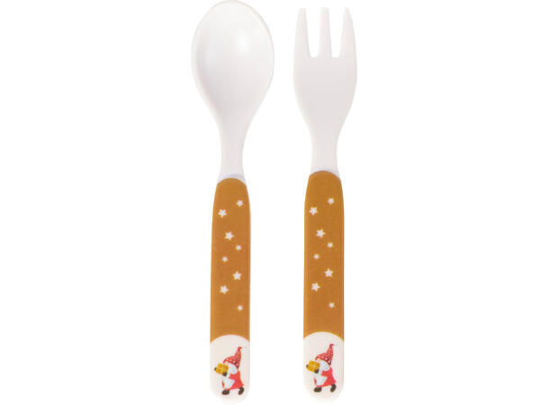 Barneservise Julemotiv 5 deler melamin Forpk: 12sett 