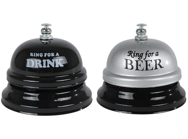 Bjelle Ring Drink/Beer metall 8,5cm 2ass 
