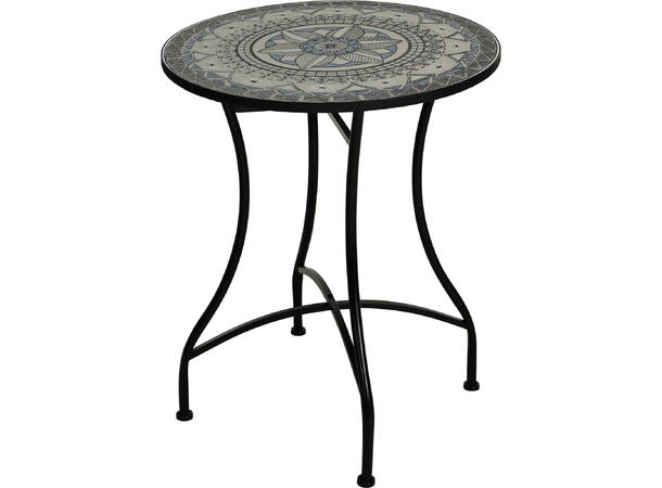 Bord kafébord mandala mosaikk 60x71cm Vekt 14kg 