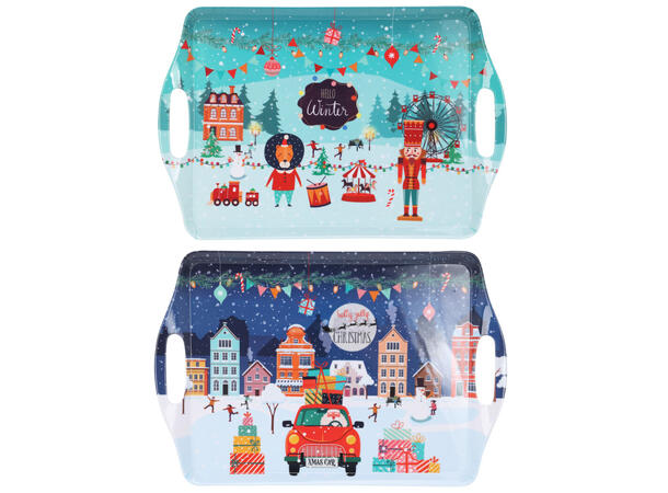 Brett Julenatt melamin 45x30cm 2ass Forpk 12stk Vekt 400gr 